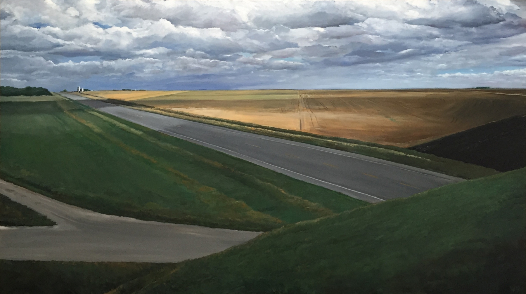 ​William Beckman,&nbsp;Montana, 2020, oil on canvas, 58 x 104 inches